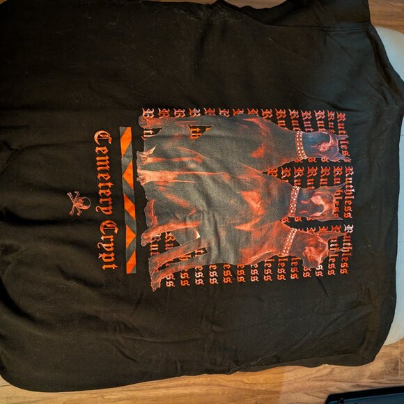 Cemetary Crypt Ruthless Hoodie - Picture 2 of 3